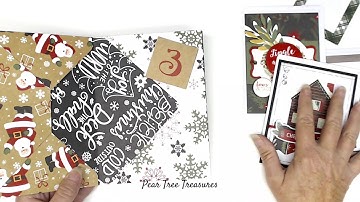 12 Days of Christmas Stacked Envelope project