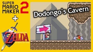 Dodongo's Cavern no Super Mario Maker 2 | Fase do Zelda Ocarina of Time
