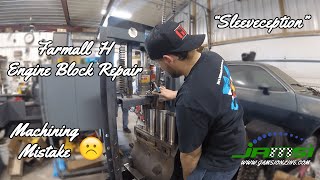 Farmall H Engine Block Repair  The hard way!