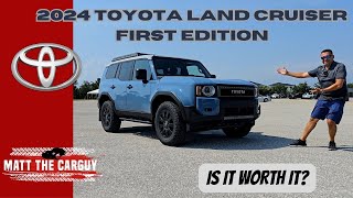 Is The All New 2024 Toyota Land Cruiser First Edition Worth $80k? Review And Test Drive.