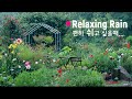 [Sub] 잠이 솔솔~ 산골마당에 내리는 비~!! / 30분 수면영상,,,