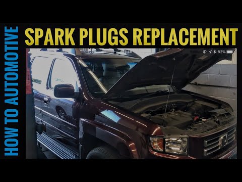 How to Replace the Spark Plugs on a 2008 Honda Ridgeline/Pilot