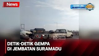 Video Detik-Detik Gempa di Jembatan Suramadu - iNews Pagi 23/03
