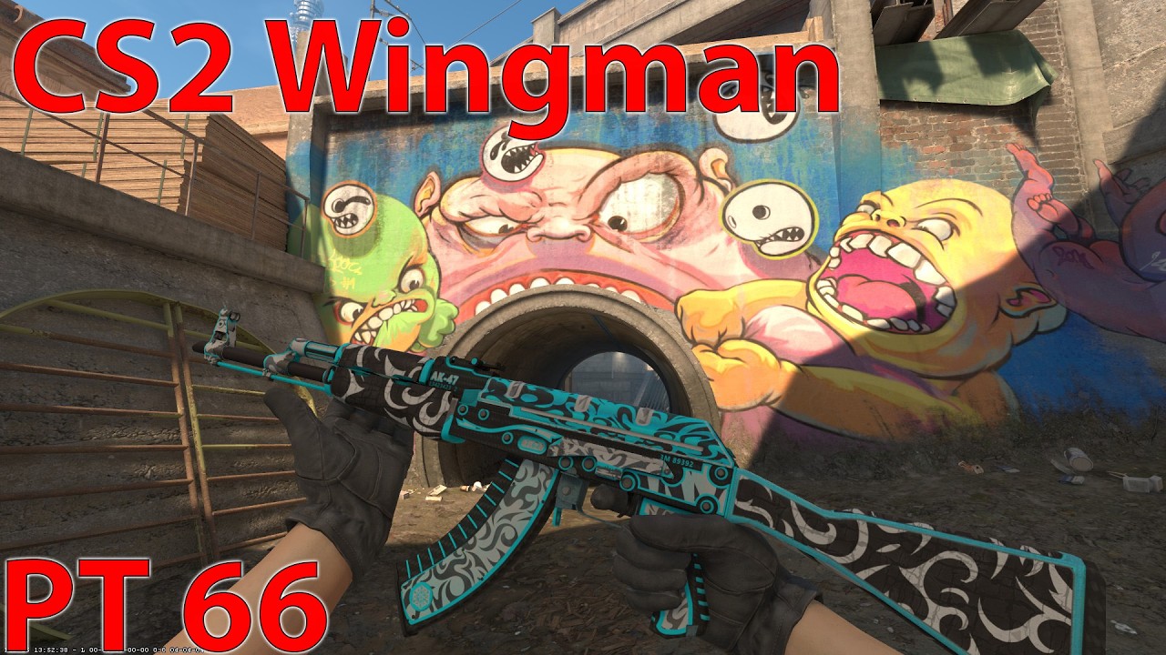 CS2 Wingman To Global Elite #66 (Overpass Full Gameplay)