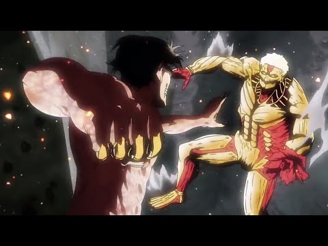 Eren vs Reiner - Attack on Titan Türkçe Altyazılı