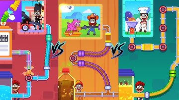 Flow Legends (Playgendary) - All Levels 1-8- Android Gameplay Fix the plumbing and it will be saved