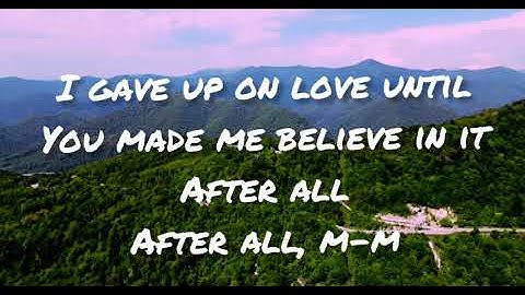 After All - Elton John & Charlie Puth (Lyrics Video) | Global Citizen Live | New Song