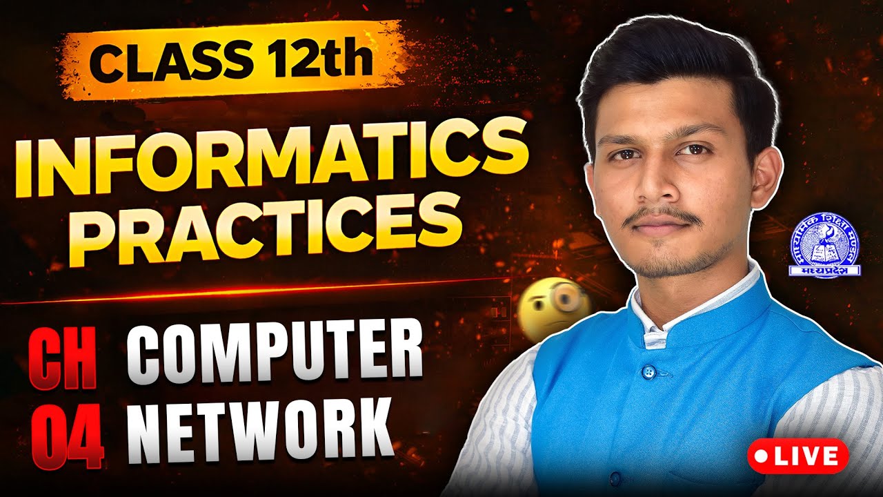 Class 12  - Computer Networks 🌐 Chapter 4 IP | Kartik Sir 🎯