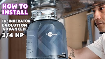 How to install InSinkErator EVOLUTION Advanced 3/4 HP - Shouldit Garbage Disposal Series
