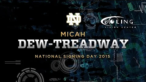Micah Dew-Treadway - 2015 Notre Dame Football Signee