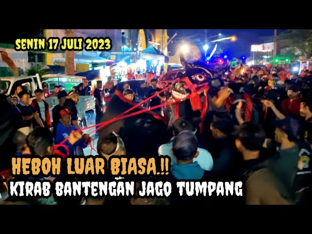 HEBOH.!! KIRAB BANTENGAN LIVE JAGO TUMPANG 17 JULI 2023 class=
