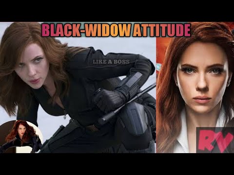 BLACK-WIDOW ATTITUDE STATUS 🔥🔥🔥AVENGERS | Natasha| Scarlett Johansson #avengers  #shorts  #trending