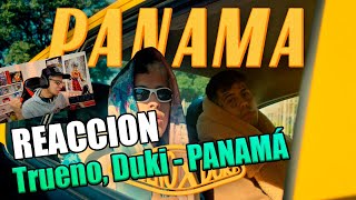 REACCION A Trueno, Duki - PANAMÁ (Video Oficial)