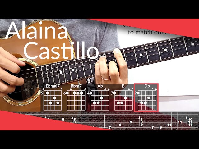 Just A Boy - Alaina Castillo Chords Landscape