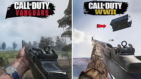 COD WW2 vs. Cod Vanguard  - Ultimate Face-Off Comparison