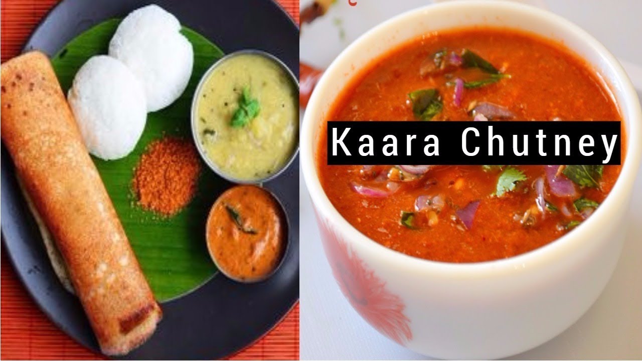 Kara Chutney In Tamil Spicy ChutneyKara Chutney For Dosa Idli Onion Tomato Chutney In Tamil