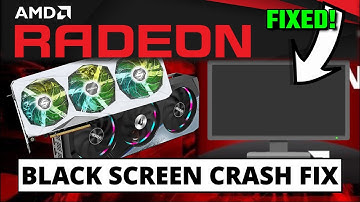 How to Fix AMD GPU Black Screen Crash (Easy Solution)