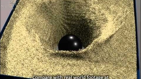 Free-flowing Granular Materials with Two-way Solid Coupling