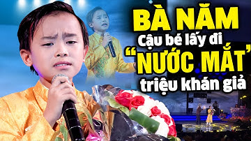 BÀ NĂM - Hồ Văn Cường cất tiếng hát lấy Nước Mắt triệu khán giả