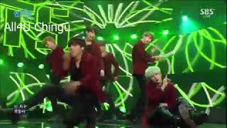 BTS RUN & SAVE ME @Inkigayo [2016]