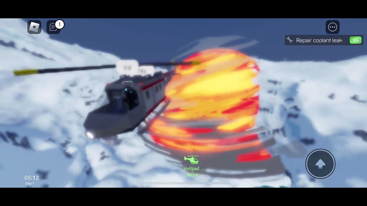 Obtaining Helicopter Escape Badge in Black Hole Core