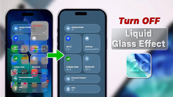 iOS 26: How To Turn OFF Liquid Glass Effect on iPhone! [Disable]