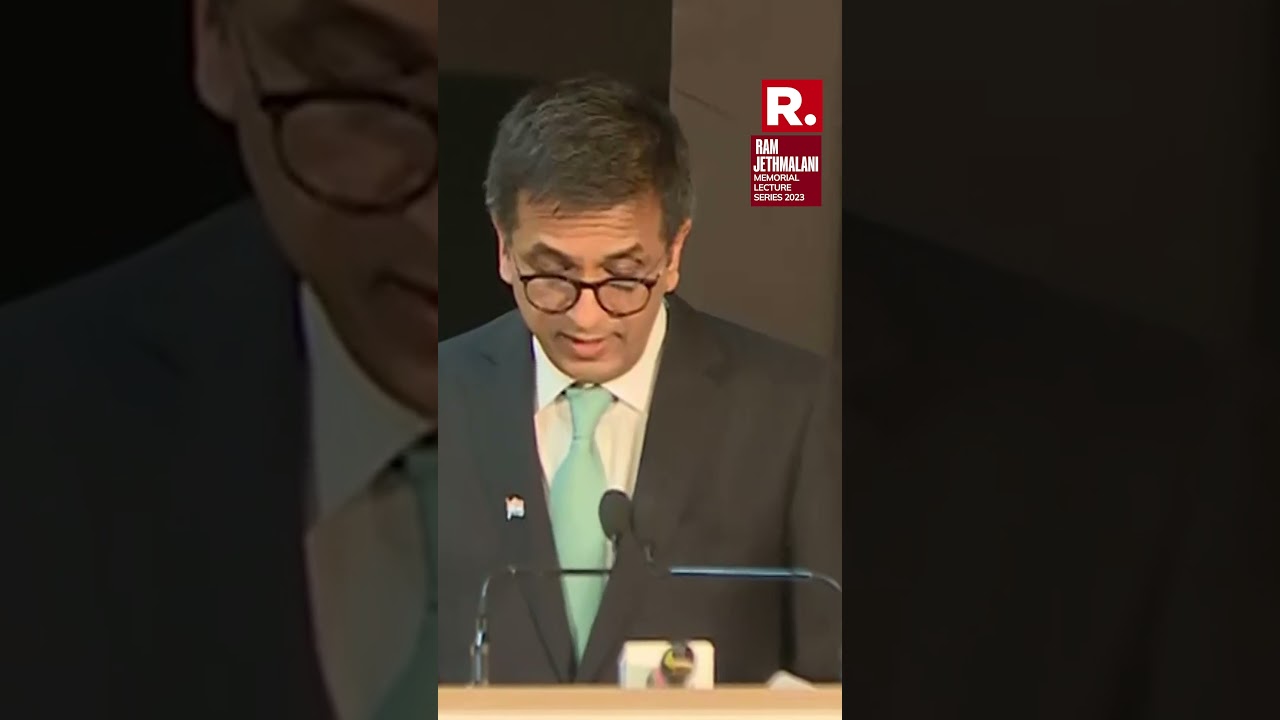 CJI Chandrachud on how Ram Jethmalani fought Indira's assissiantion case