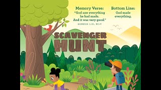 Scavenger Hunt May Week 4 Preschool