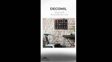 Decomil Shot Glass Display Case