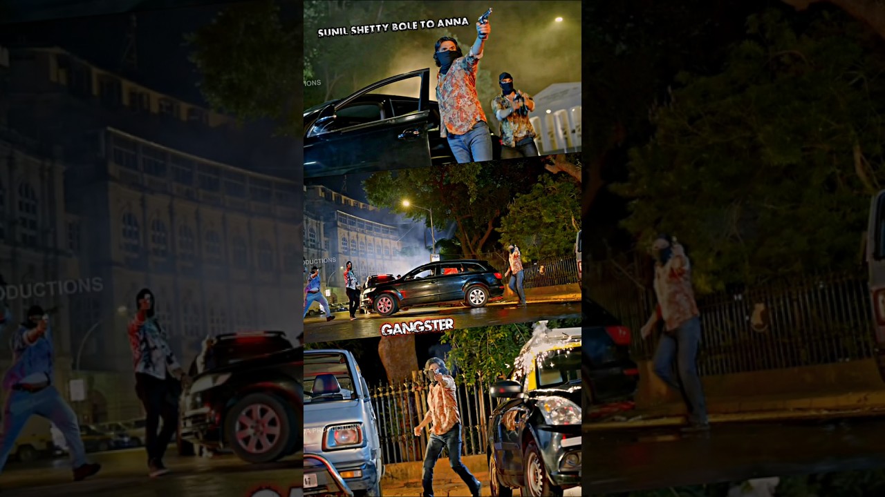 Gangster Status || Sunil Shetty || "DARBAR" Movie Scene