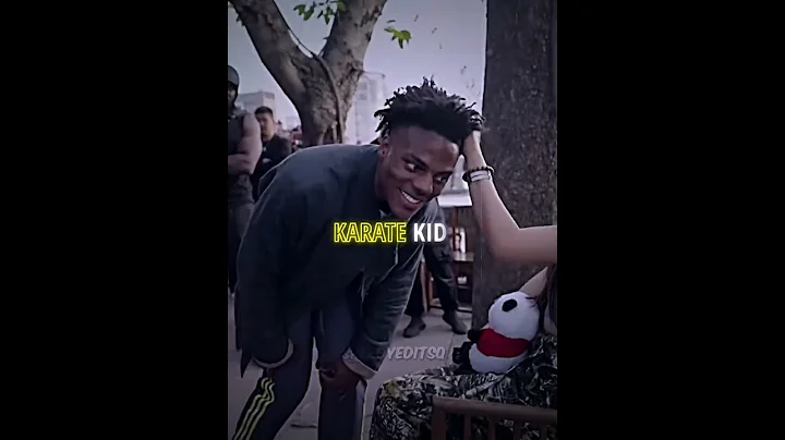 iShowSpeed Recreate Karate Kid Scene 🥶🔥 #ishowspeed #karatekid #edit