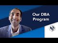 Our DBA Program - A Doctorate for Business People