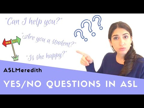 Want more grammar? enroll today in my new beginner course: https://courses.aslmeredith.com :) this video, we'll quickly learn how to turn a regular senten...