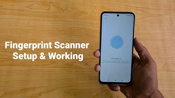 Redmi 10 Prime Fingerprint Scanner Setup & Working