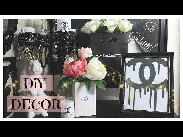 DIY  CHANEL Room Decor 