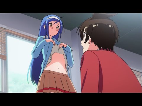 Fumino Furuhashi Tummy Scene | Bokutachi wa Benkyou ga Dekinai!