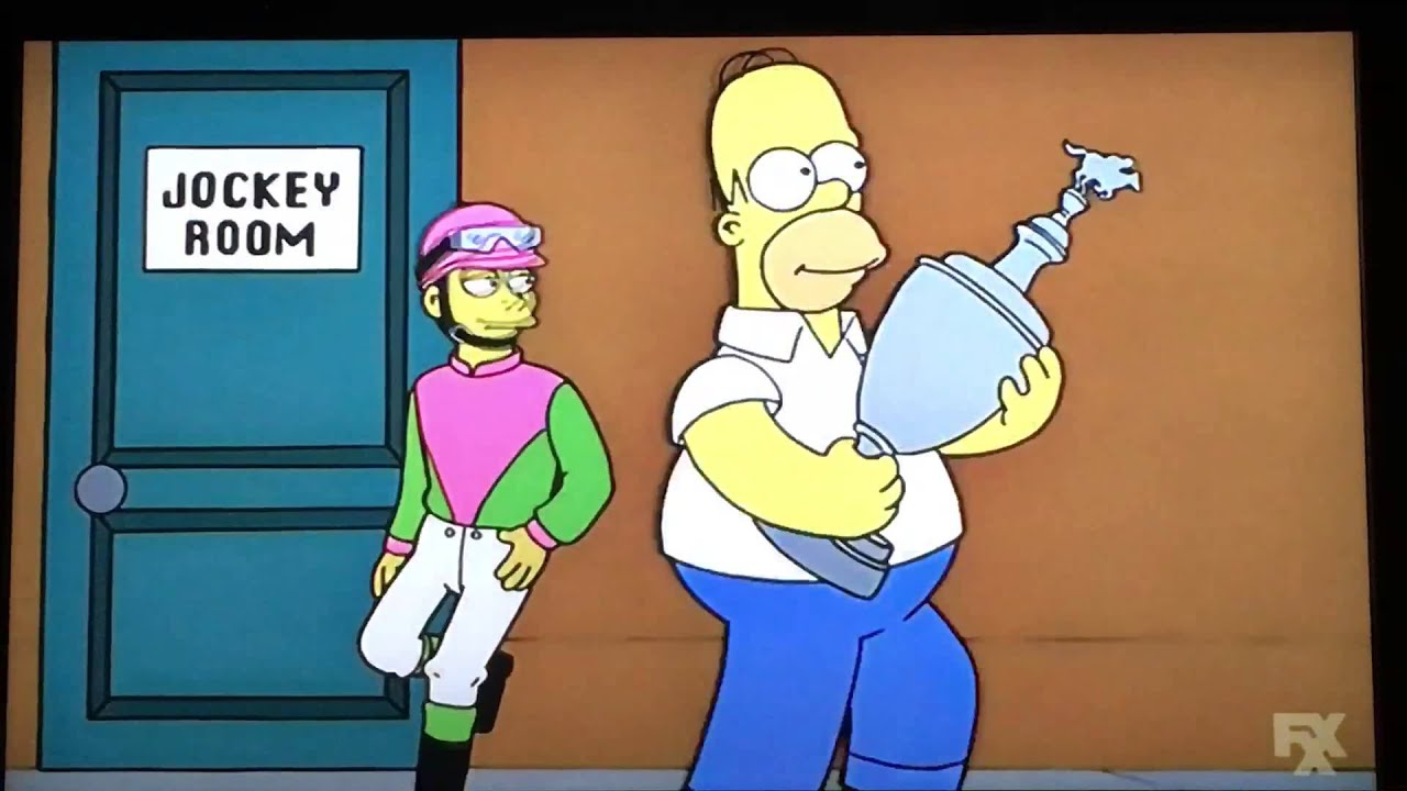 The Simpsons Land of the Jockeys YouTube