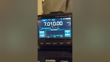 Icom IC 7300 power output