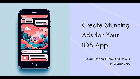 How to display Banner Ads & Interstitial Ads using Google ads services admob in native iOS app