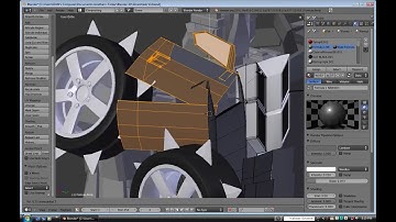 Blender 3d 2.5 Time lapse remaking Transformer Silverstreak part 5