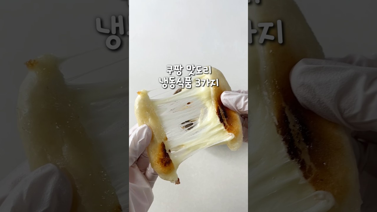 무조건 쟁여야할 쿠팡 냉동식품 3가지!