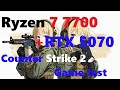 Counter-Strike 2 1440p Game Test Ryzen 7 7700 + RTX 5070
