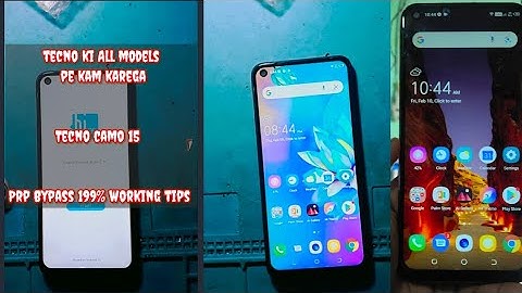 Tecno camon 15 2023 Frp Unlock Android 10 || Google Account Bypass without pc new trick||