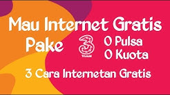3 Kode Dial Internet Gratis Kartu Tri - Durasi: 5.24. 