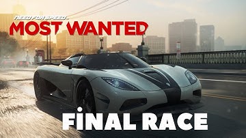 Need For Speed Most Wanted (2012) Blacklist#1 final race Koenigsegg Agera R