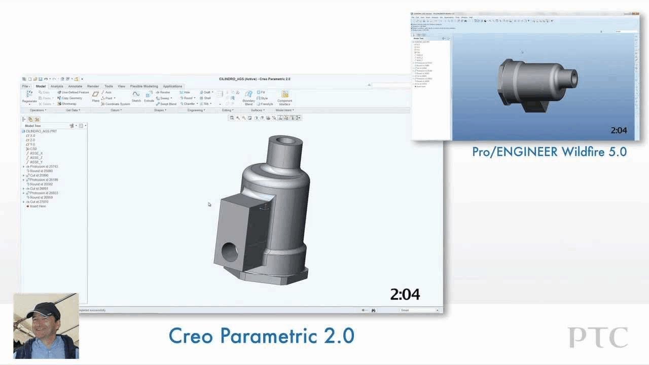 Comparatif Creo 2.0 vs PRO/ENGINEER : Expérience utilisateur - PTC ...