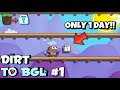 ROAD TO DL IN 1 DAY!! | Dirt To BGL #1 | Growtopia