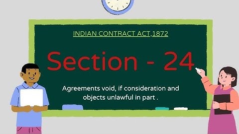 Section 24 of the Indian contract act #section_24 #Indian_contract_Act_1872 #education_arena