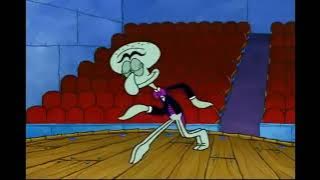 Squilliam dancing to Tomodachi Collection Music
