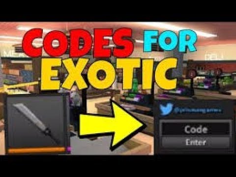 Roblox Assassin Codes For Knives 2019